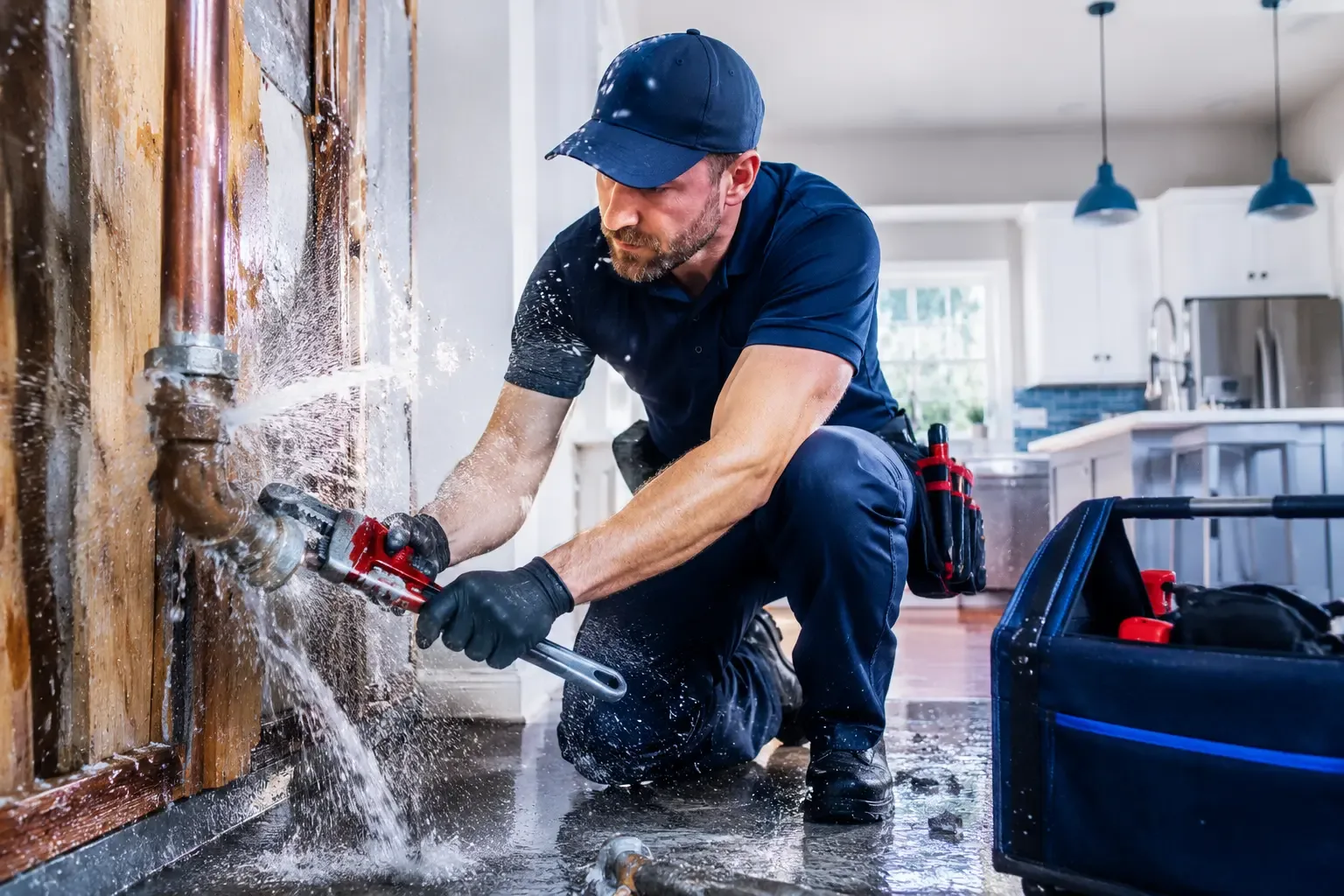 Local emergency pipe repair professionals in Riverside, PA